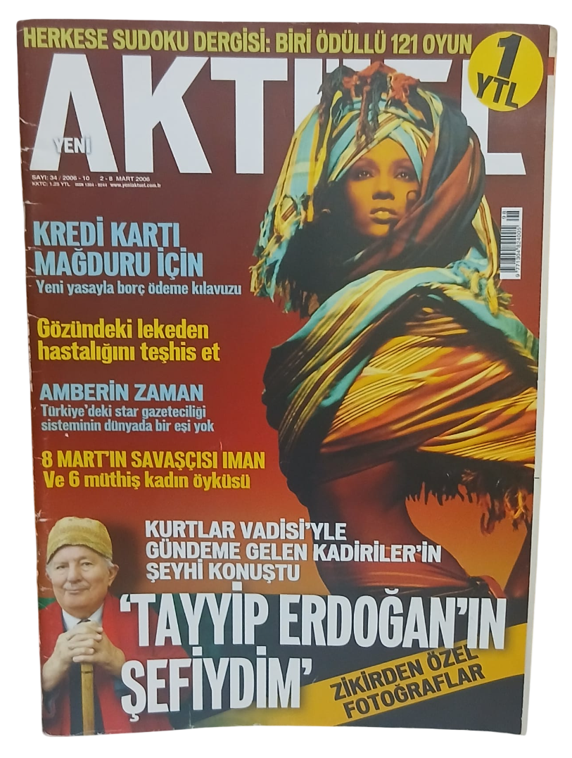 aktüel kredi-Photoroom Yeni Aktüel Dergisi Sayı 34 / 2-8 Mart 2006 - Görsel 1