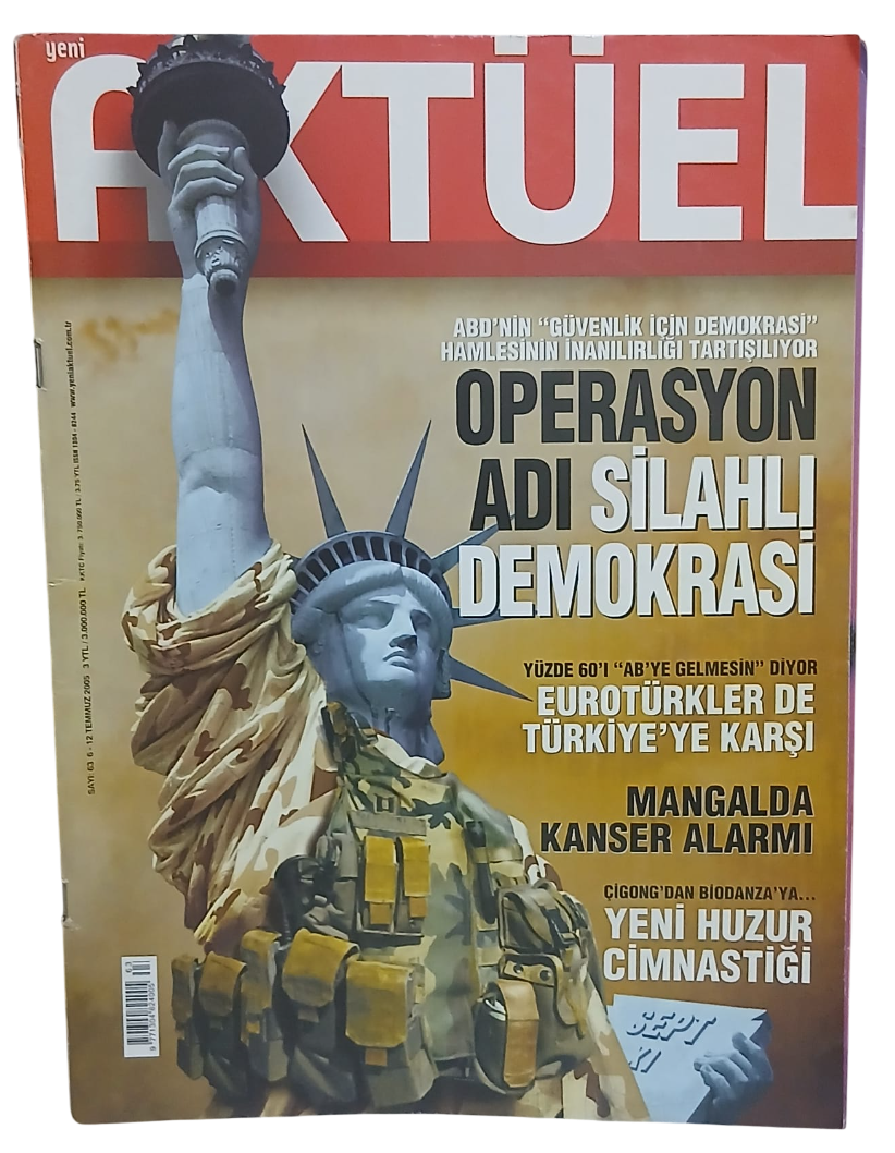 aktüel operasyon-Photoroom Yeni Aktüel Dergisi Sayı 63 / 6-12 Temmuz 2005 - Görsel 1