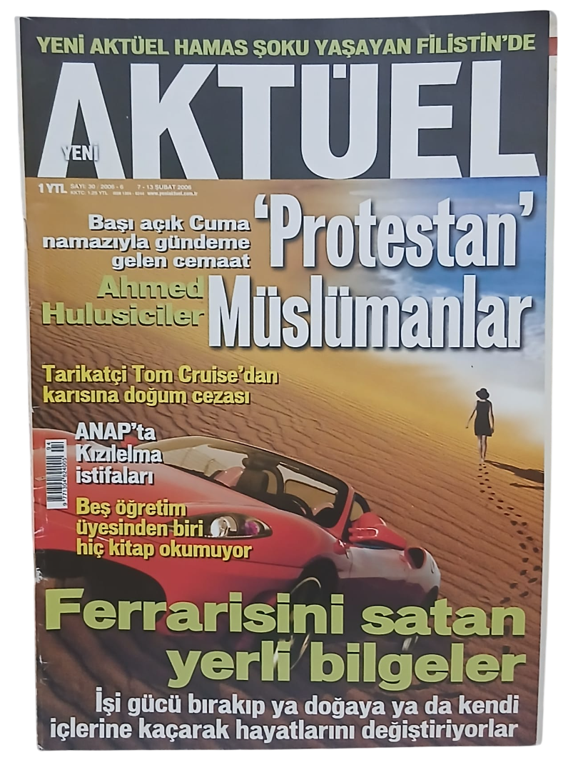 aktüel protestan-Photoroom Yeni Aktüel Dergisi Sayı 30 / 7-13 Şubat 2006 - Görsel 1