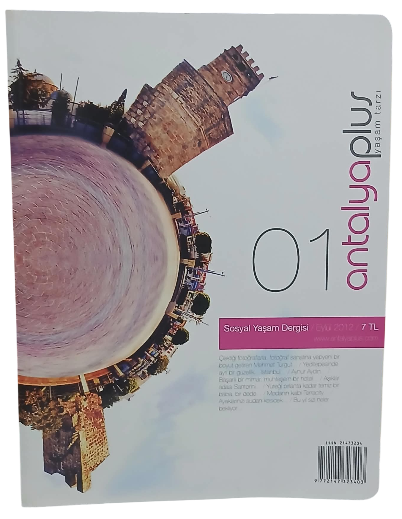 antalya plus 1-Photoroom Antalyaplus Sosyal Yaşam Dergisi Sayı 1 / Eylül 2012 - Görsel 1