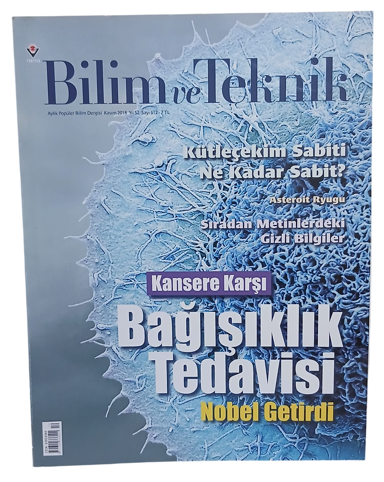 bilim bağışşıklık-Photoroom Bilim ve Teknik Dergisi Sayı 612 / Kasım 2018 Bağışıklık Tedavisi - Görsel 1