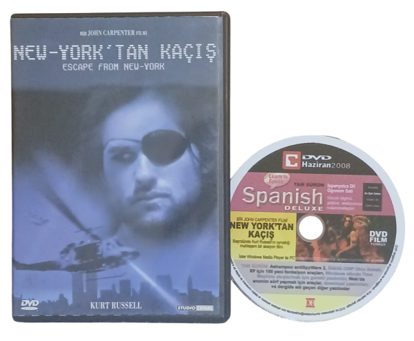 New York'tan Kaçış-Escape From New York Dvd (Nadir Film)
