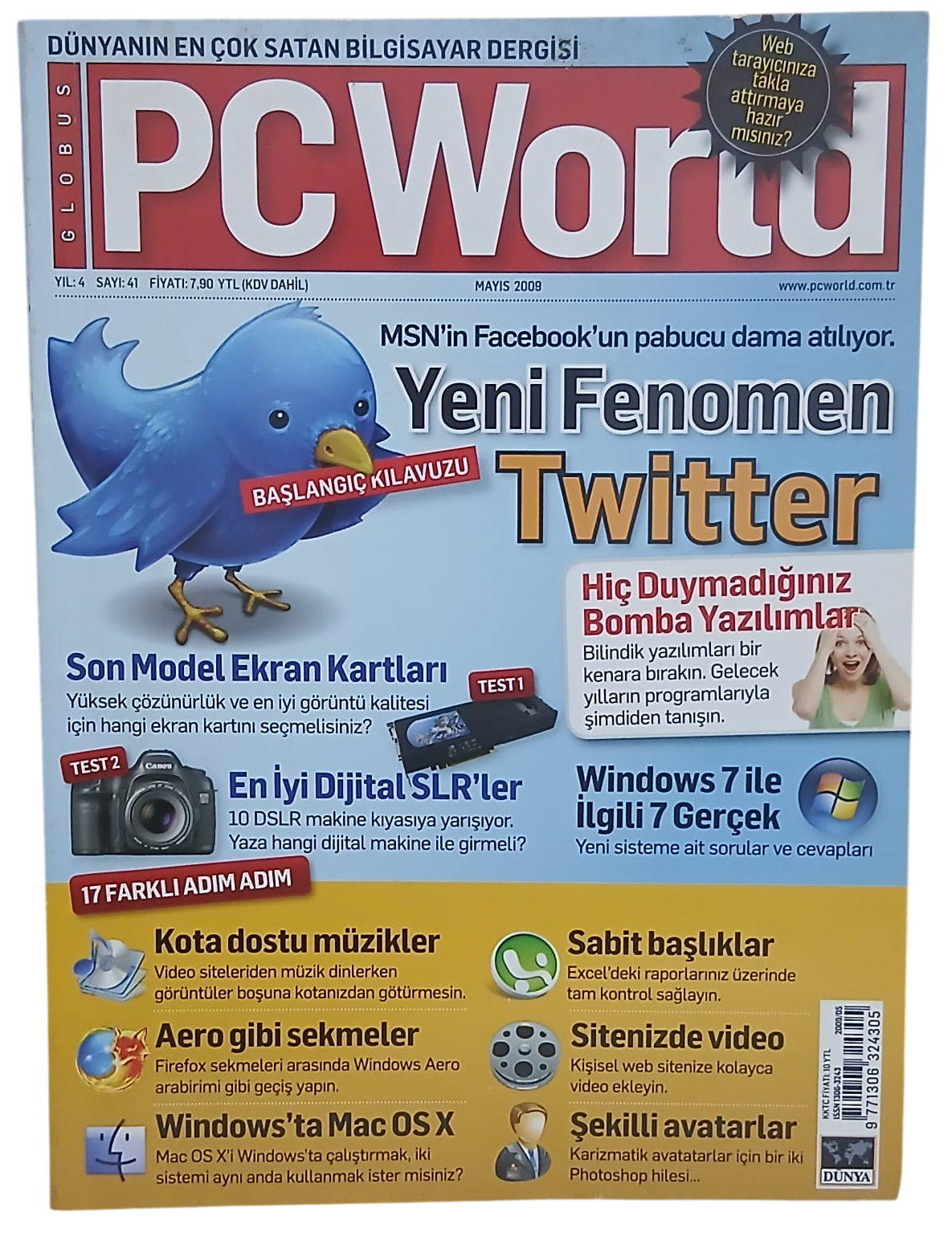 pc world 3-Photoroom Pc World Bilgisayar Dergisi Sayı 41 / Mayıs 2009 - Görsel 1
