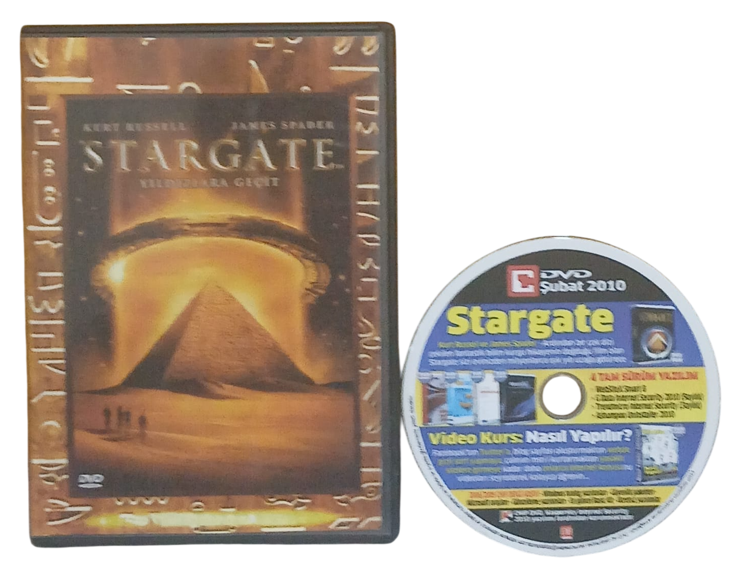 stargate-Photoroom Yıldızlara Geçit-Stargate Dvd (Nadir Film) - Görsel 1