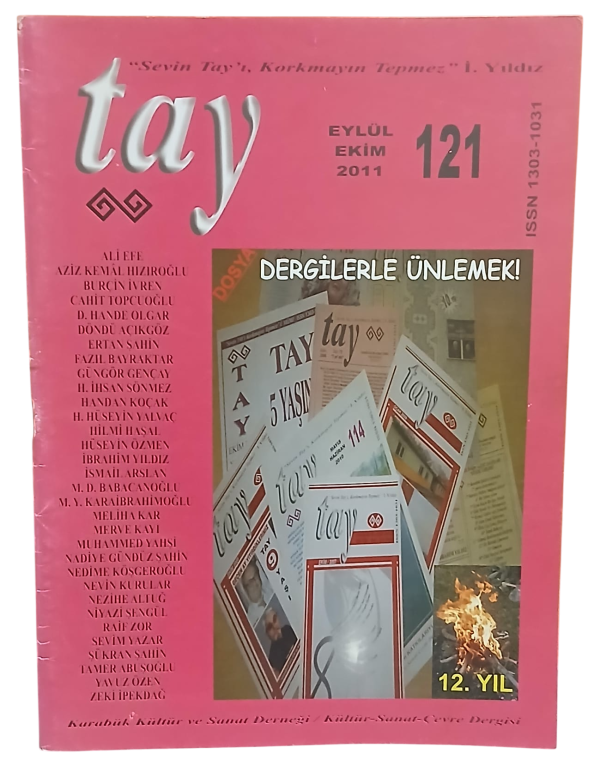 Tay Edebiyat Dergisi Sayı 121 / Eylül-Ekim 2011