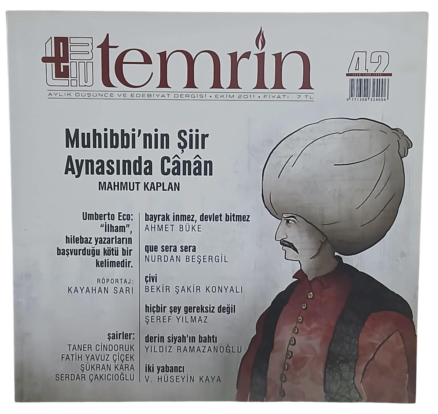 temrin 42-Photoroom Temrin Düşünce ve Edebiyat Dergisi Sayı 42 / Ekim 2011 - Görsel 1