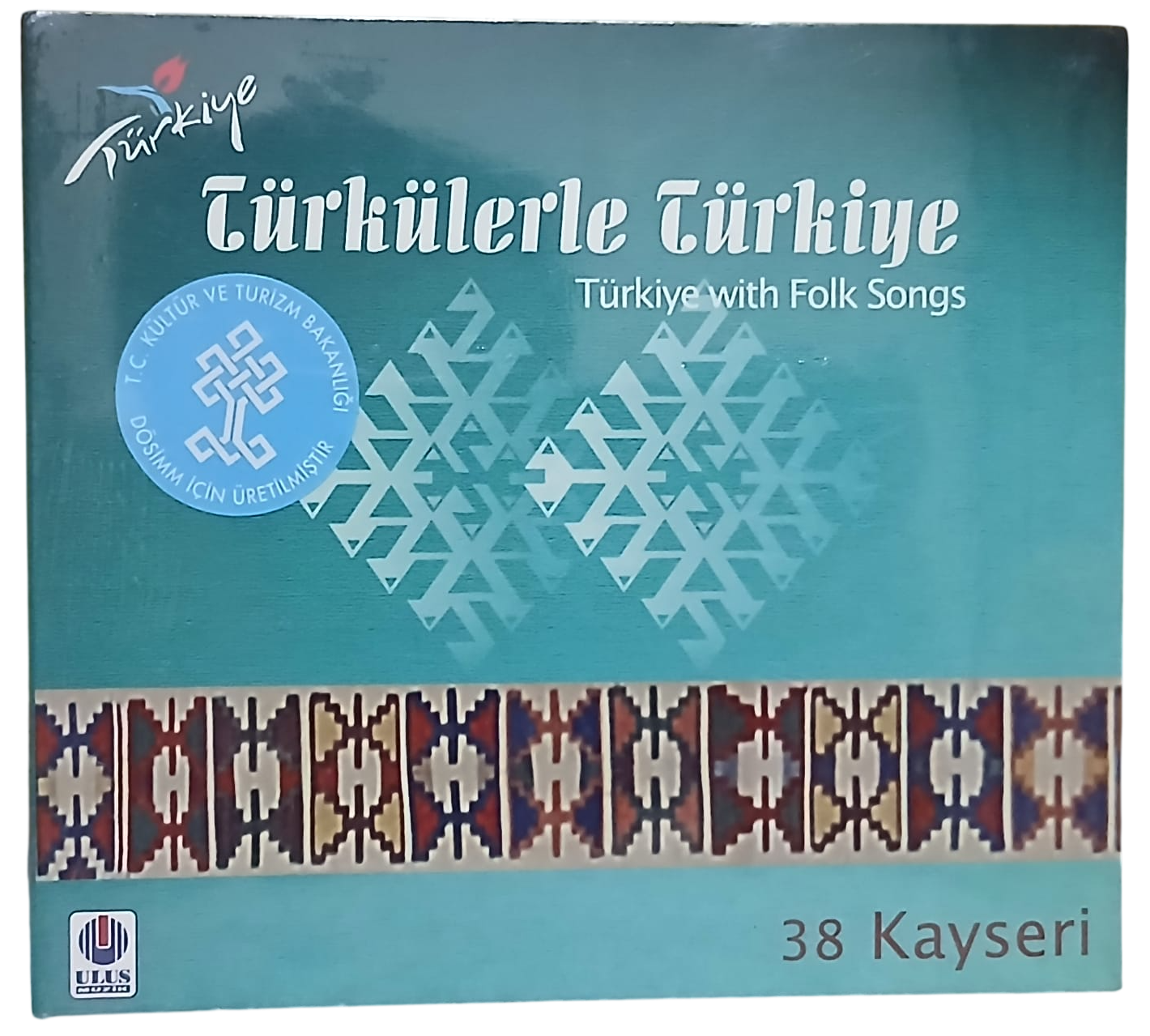 Türkülerle kayseri-Photoroom Türkülerle Türkiye 38 Kayseri Cd - Görsel 1