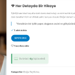 Kitap Şeklinde Hareketli Ürün Sayacı Wordpress Eklentisi