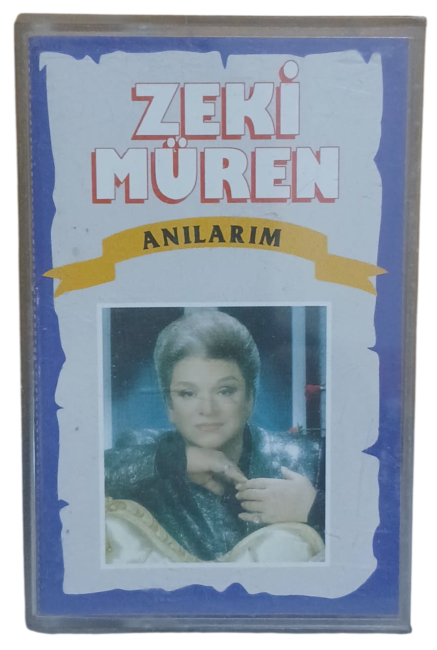 anılarım-Photoroom Zeki Müren Anılarım Kaset - Görsel 1