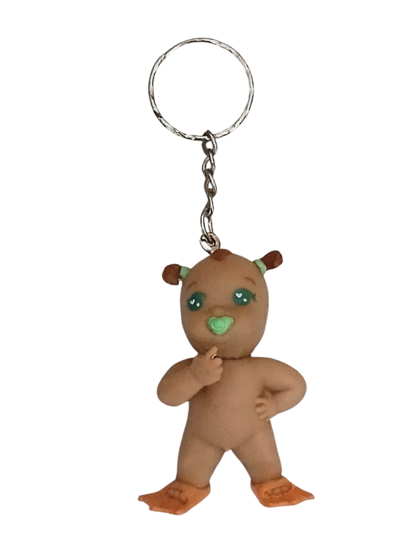 Nü Zenci Bebek Anahtarlık