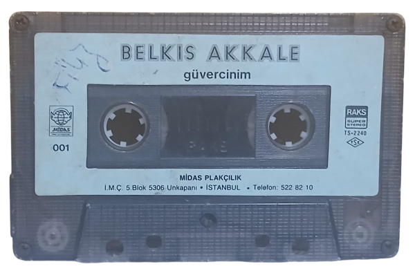 Belkıs Akkale Güvercinim Kaset