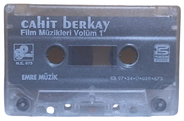 Cahit Berkay Film Müzikleri Volüm 1 Kaset