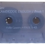 New Cambridge English Book 1 Kaset