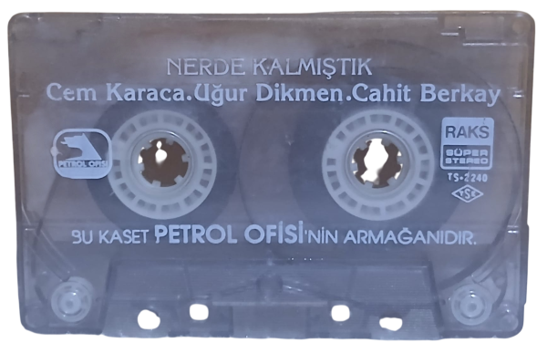 Cem Karaca,Uğur Dikmen,Cahit Berkay Nerde Kalmıştık Kaset