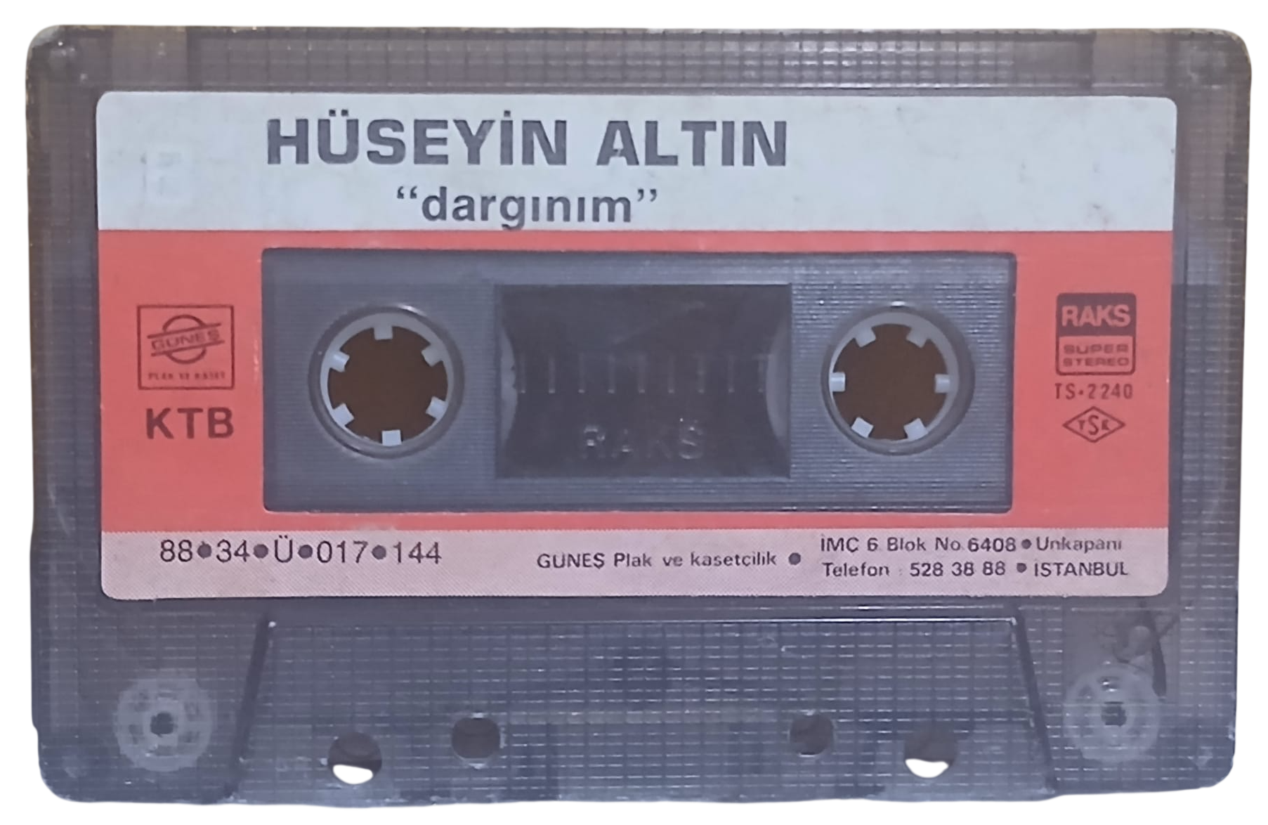 dargınım-Photoroom Hüseyin Altın Dargınım Kaset - Görsel 1
